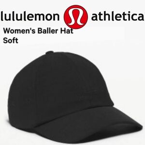 NWTWomen's Baller Hat Soft. Black O/S Adjustable